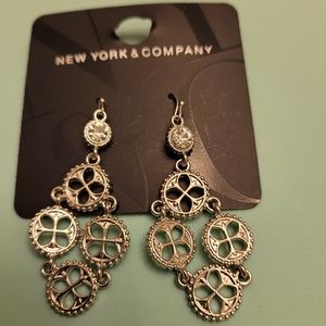 NY & Co chandelier earrings